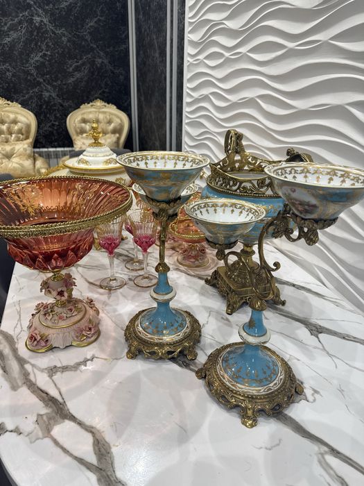 Вазы наборы итальянские Graff и другие бренды