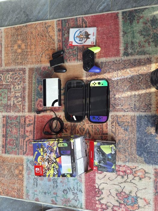 Nintendo switch oled splatoon 3 edition