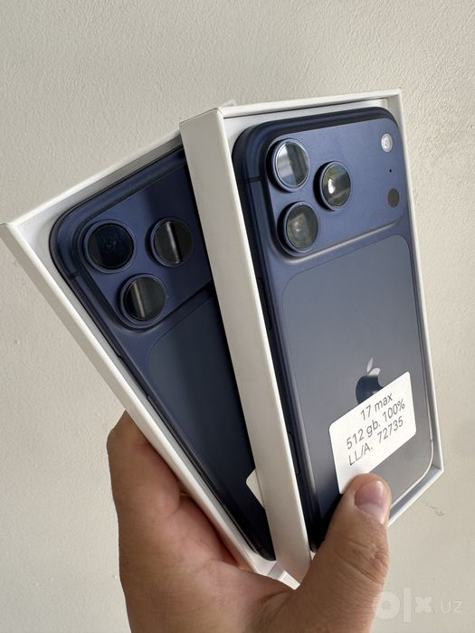 Apple iphone 17 Pro Max 256vs512