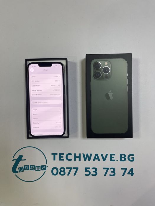 Apple iPhone 13 Pro 128GB Alpine Green 100%