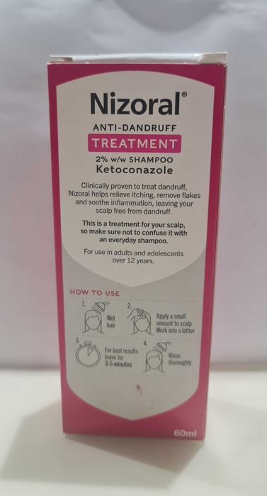Шампоан Nizoral 2% против пърхот 60 ml