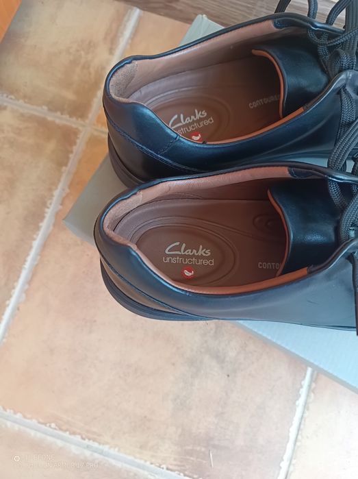 Clarks мъжки Сникърси Un Costa Lace 261449047 Черен 45 размер