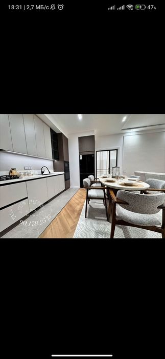 Продается 5ти ком квартира, ЖК Parisien, ор-р: ул. Мукими, 179м²