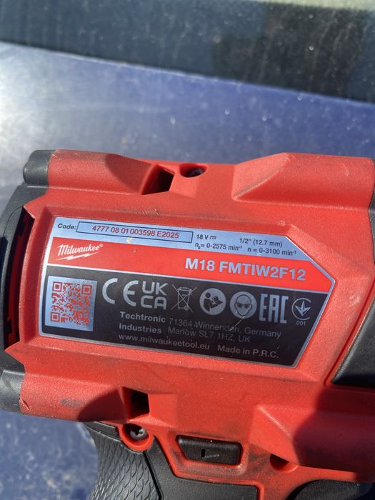 Impact Milwaukee M18 FMTIW2F12, an 2025