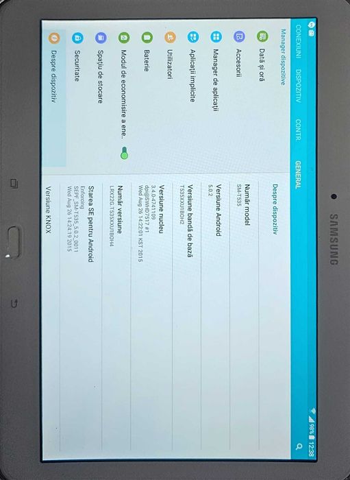 Vand tableta Samsung Galaxy Tab4 10.1 inch, 16 GB, 1,5 GB RAM