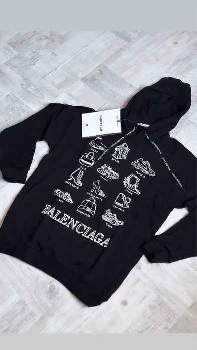 ‼️OFERTA‼️ Hanorace XXL  OFF white Balenciaga Ih Nom uh nit