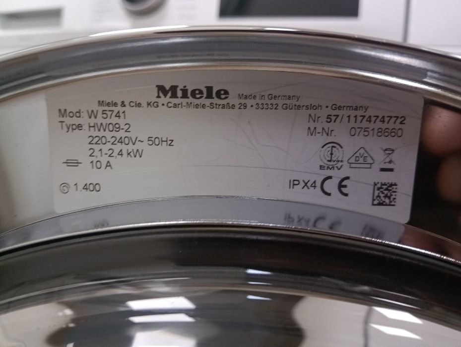 Пералня Миеле Miele W5741  А+++ 7кг Made in Germany 2 години гаранция