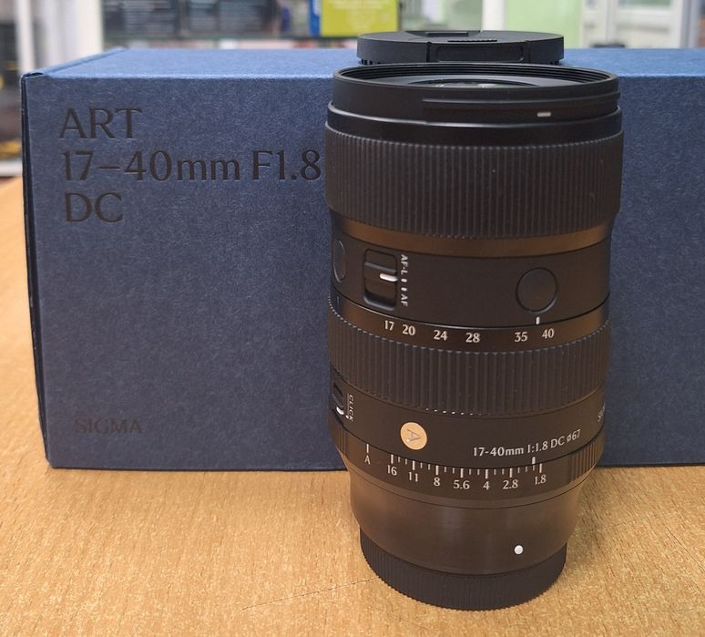 Sigma ART 17-40mm F/1.8 DC,for Fujifilm (Япония,оригинал,как новый)