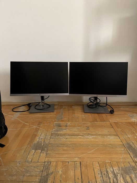 Set 2 monitoare HP EliteDisplay E233 23 inch Full HD 60Hz