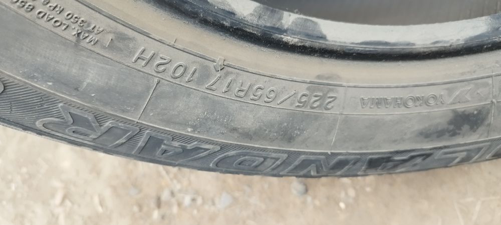 Продам летние шины 225/65/17