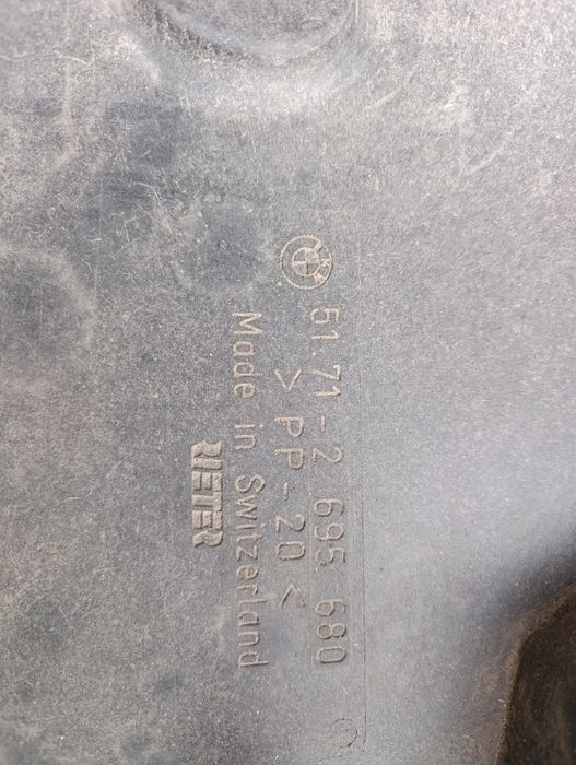 Защита поддона BMW e39