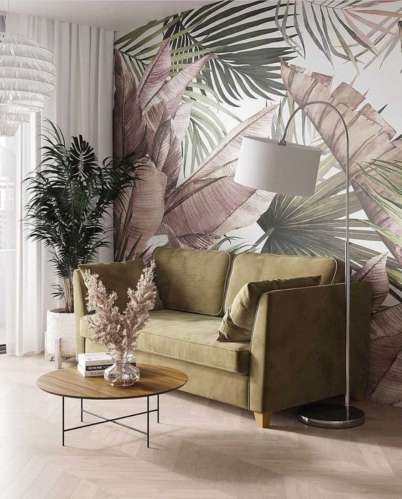 Бесшовные обои с полной лаковой заливкой