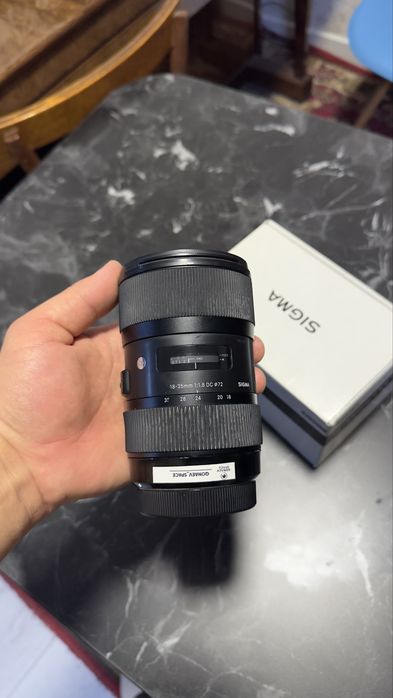 Sigma 18-35 f/1.8 ef