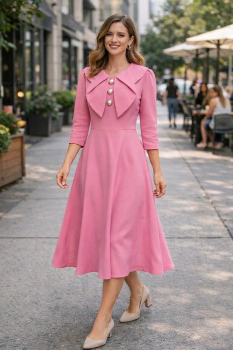 Rochie midi La Donna marimea S(36)