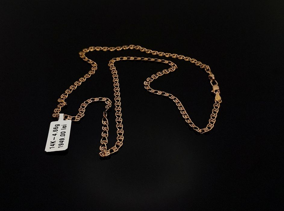 Bijuteria Royal lanț din aur 14k 4.66 gr