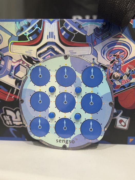 Кубик Рубик clock sengso