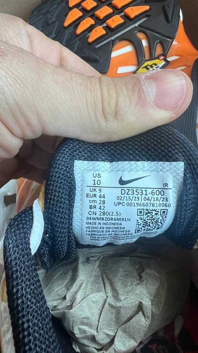 100% Оригинални Nike Air Max Plus в размер 44-28 см