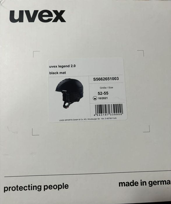 Ски каска Uvex 52-55 НОВА