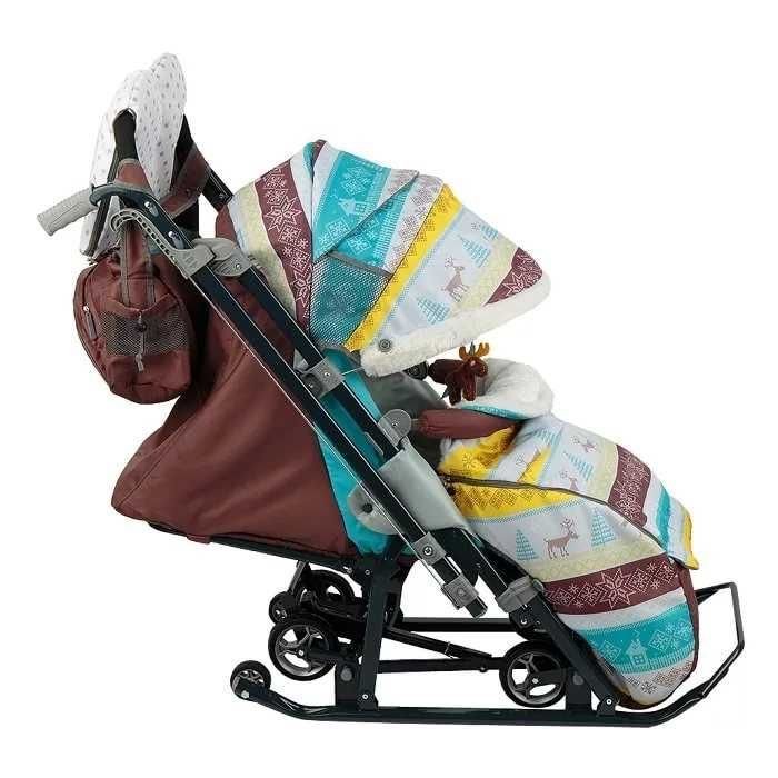 Санки-коляска комбинированная Ника 7-6