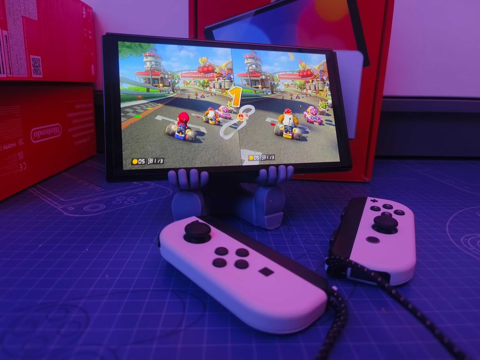 Nintendo Switch OLED - 256 GB, с emuNAND, Android, Hekate и Atmosphere