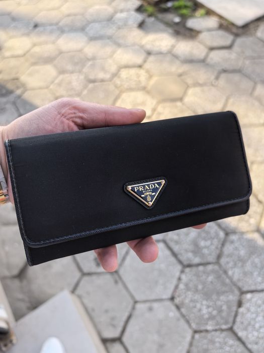 Prada Re-Nylon Continental Wallet