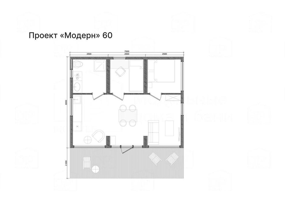 Изготовим модульные и мобильные дачные дома
