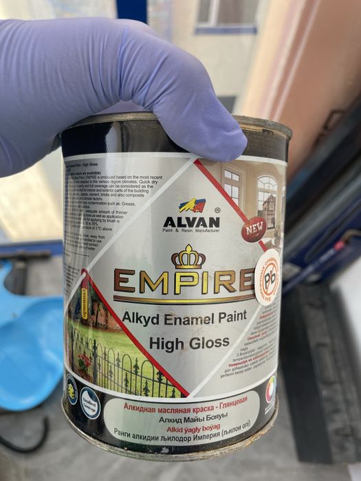 Продам глянцевую краску от фирмы ALvan Empire