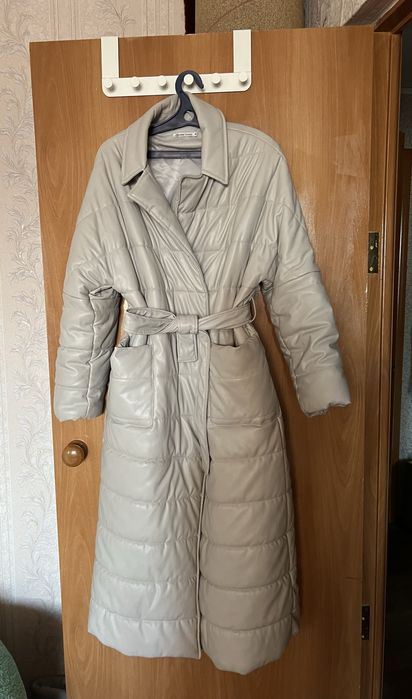 Пальто кожзам Зарина