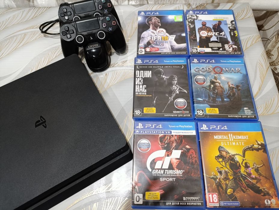 Ps4 Slim, Пломба, Диски