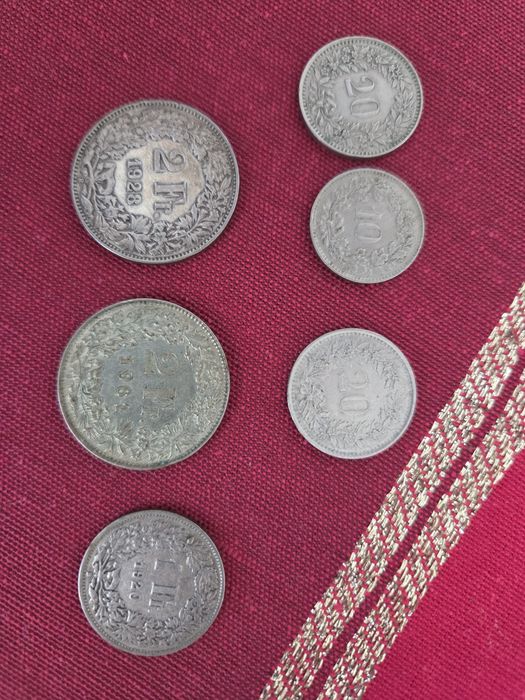 Vand monede romanesti, elvetiene si belgiene