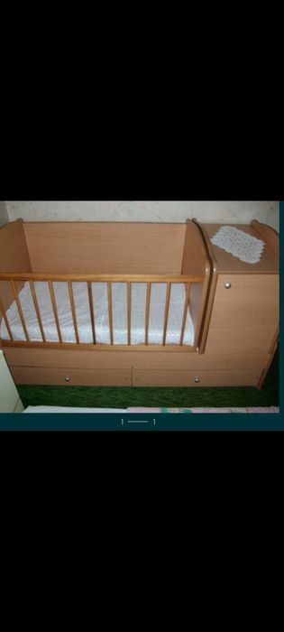 Детско легло 3 в 1 Бертони