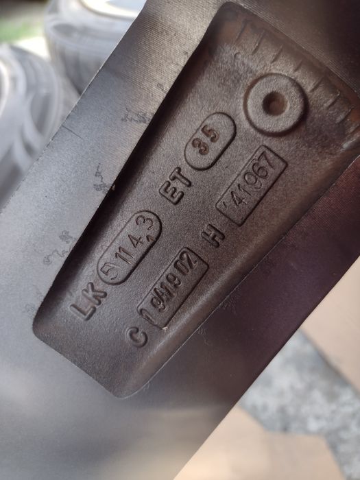 Перфектни Diewe 19-5x114.3 ET35 8.5j Mazda 6