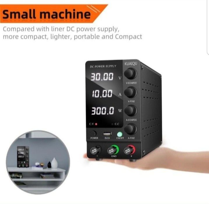 Sursă de alimentare reglabilă DC 30V 10A / 300W – stare nouă