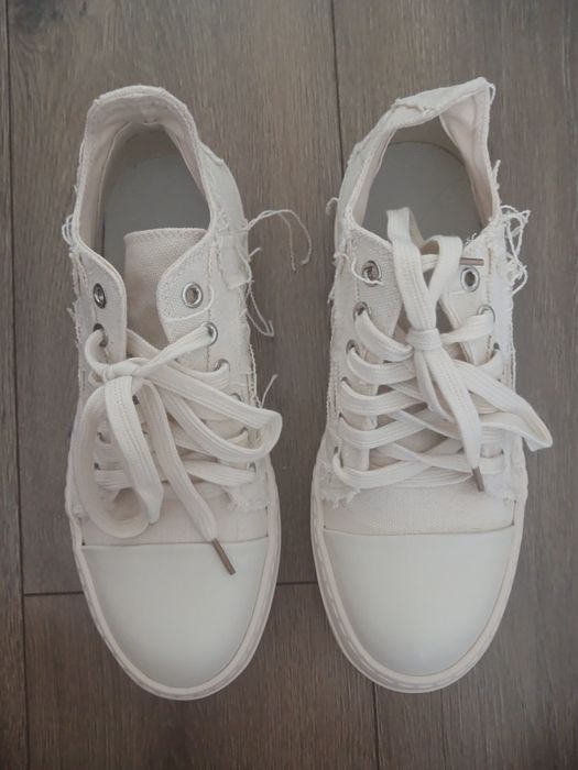 Кеды Rick Owens белые