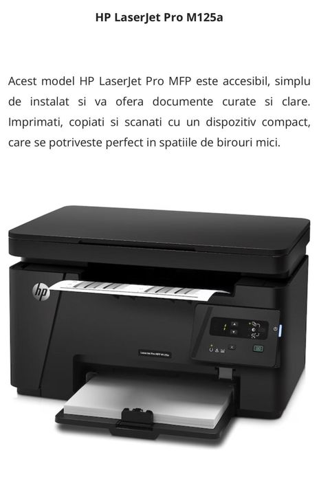 Vand imprimanata HP laser jet