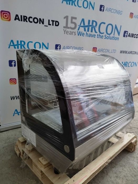 Хладилна витрина LCT750C/BLACK 700x560x670mm