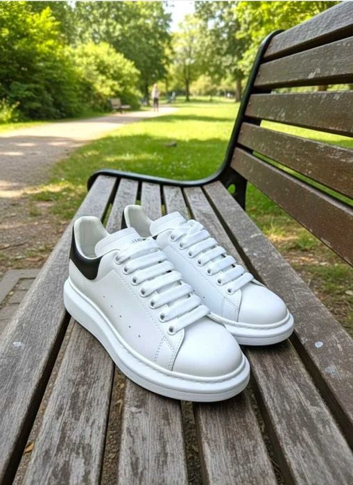 Adidasi Alexander Mcqueen Alb - Adidasi casual
