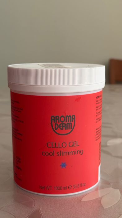Гел за отслабване и антицелулитни обвивки Cello Gel Cool Slimming, 1 л
