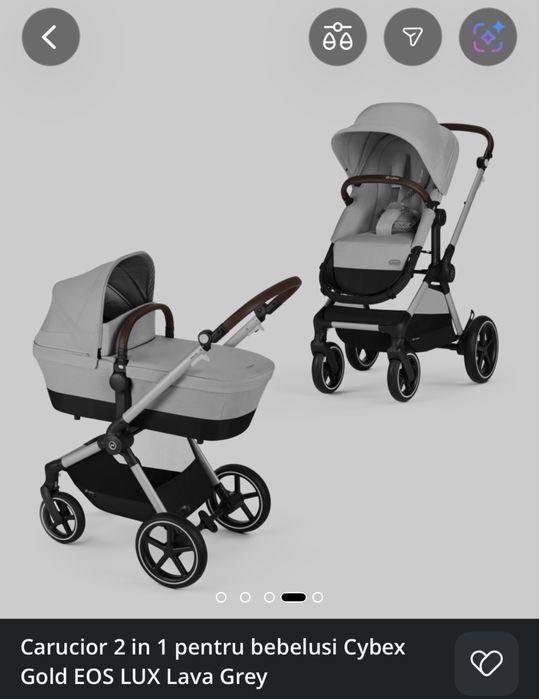 Carucior Cybex EOS LUX  2 in 1