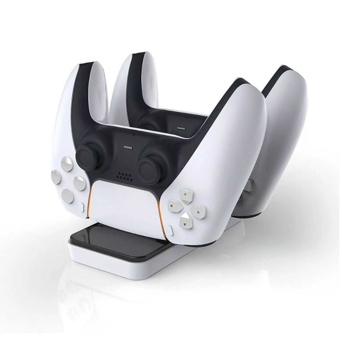 Докинг станция DOBE с 2 зарядни устройства за контролер PlayStation 5
