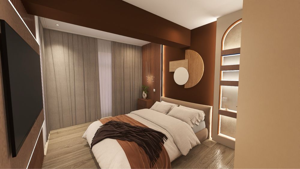 Ofer servicii de design interior randari 2D-3D-lista de cumparaturi concepte