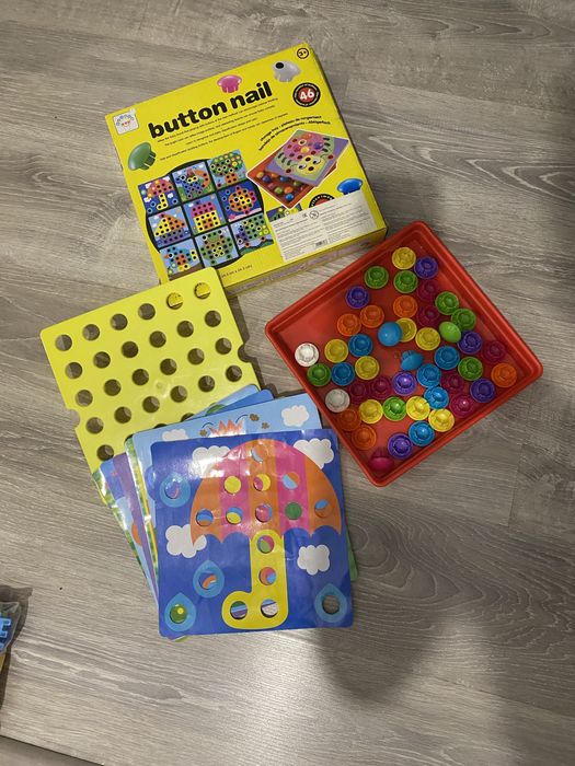 Развивающие игрушки мозаика, конструктор , машинка