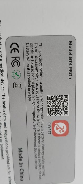 Smartwach RDFIT GT4 PRO Plus