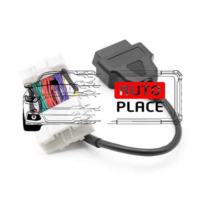 Кабел / Преходник / Адаптер 26 пина Tesla Model 3 / Y Delphi Autocom