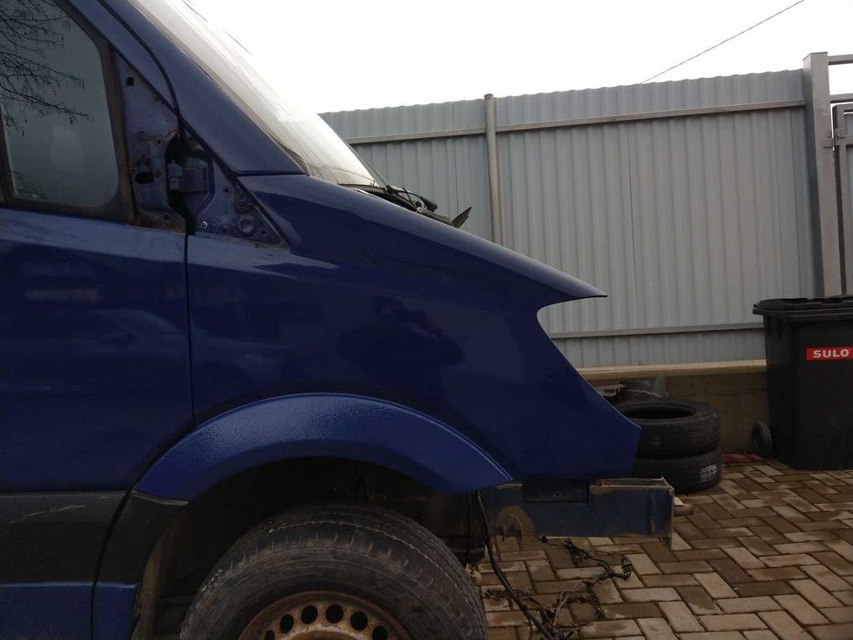 vind usi si aripi st/dr Mercedes Sprinter W906 pe albastru