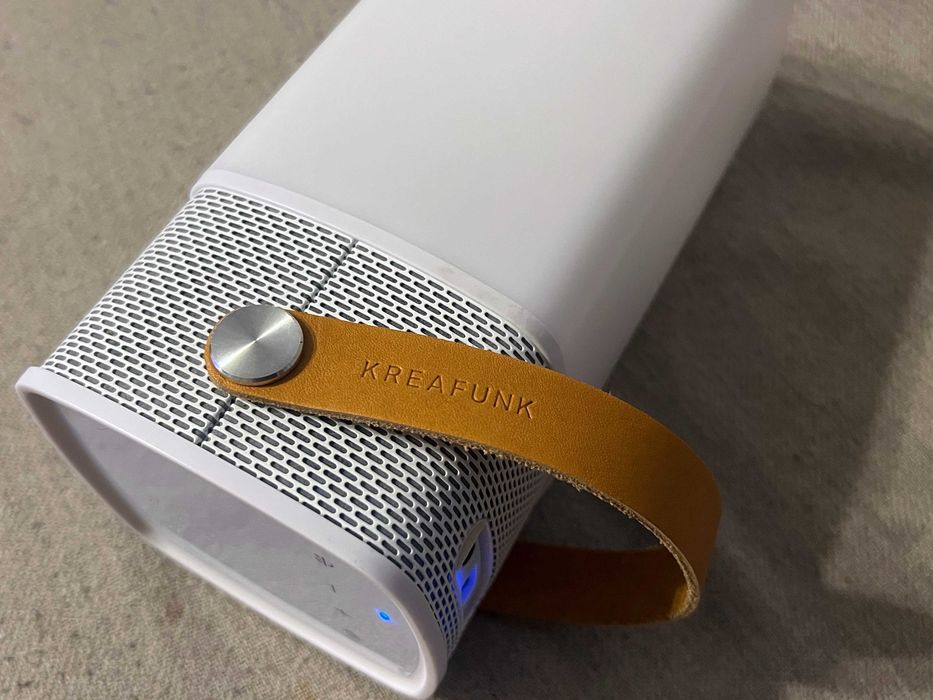 Boxa Bluetooth KREAFUNK aGlow cu lumina ambientala stare foarte buna