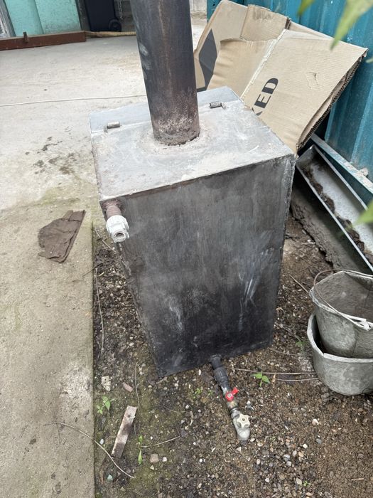 Продам бак, печка