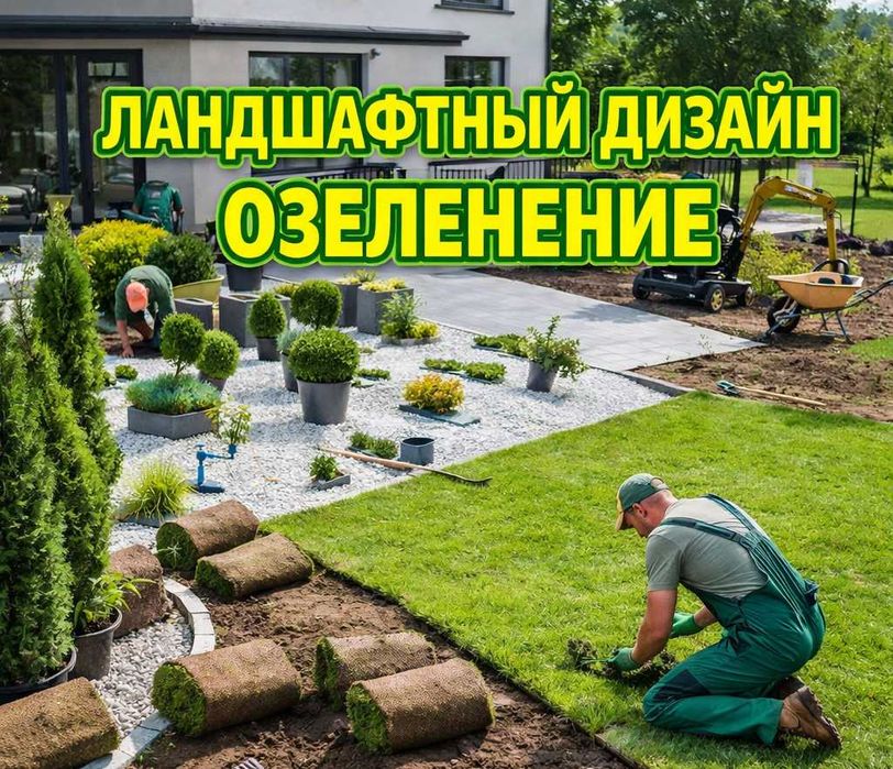 Озеленение территории