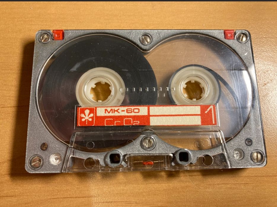 Кассета магнитофонная маяк мк-60