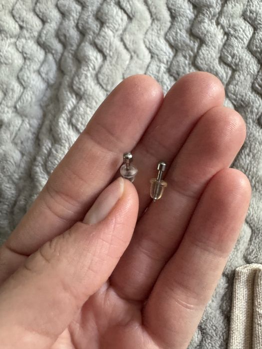 пирсинг-серёжки, мед.сплав